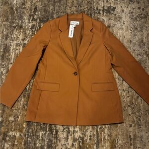 Elegant Women's Brown Blazer